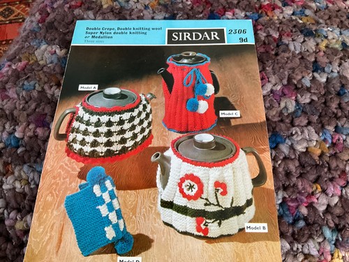 Sirdar 2306 tea coffee cosies - tea,