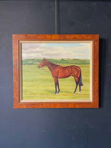 Oil canvas stallion - on,