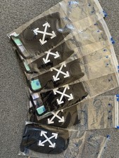 Off White Cross Face Mask £65