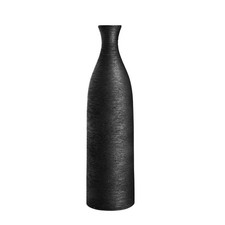 Black Ceramic Flower Vase 34cm