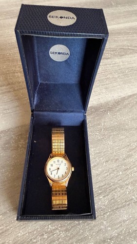 Sekonda ladies gold - gold, tone