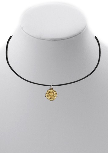 Black cord necklace - 21",