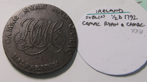 Ireland dublin halfpenny - ireland,
