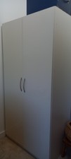 Ikea wardrobe, white, with