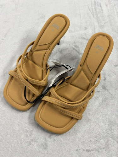 Zara square toe strappy - square,