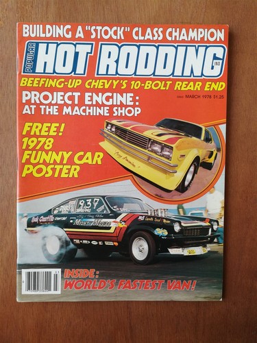 Popular hot rodding magazine - hot,