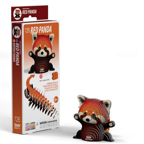 Eugy red panda - no.126, 3d