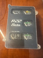 Robinson R22 Rochester Instrument Cluster A617  6247-00323  14 V  Good Tested