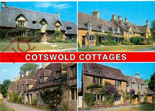 Picture postcard cotswold - postcard-,
