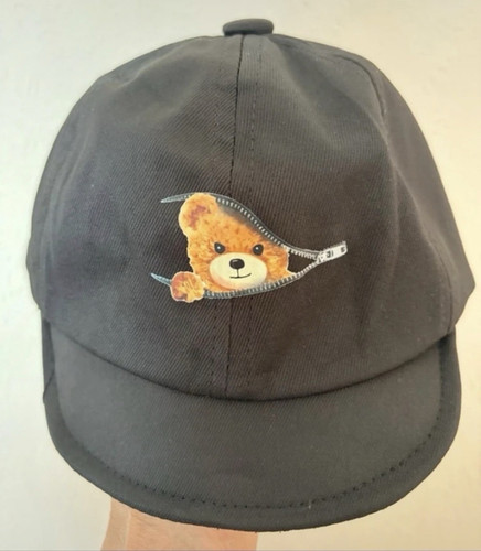 Kids black adjustable baseball - kids,