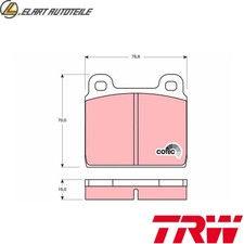 BRAKE PAD SET DISC BRAKE