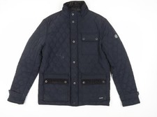 Firetrap Men's Black Quilted