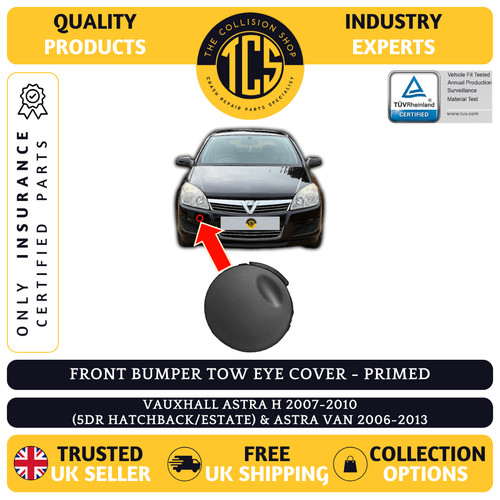 Front bumper tow - bumper, eye