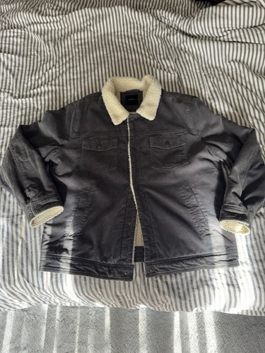 Mens gray sherpa - gray, lucky