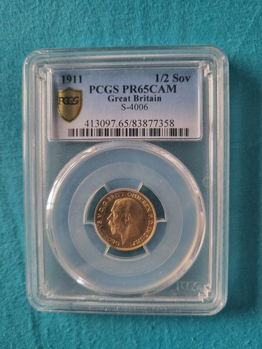 King george 1911 proof - king,