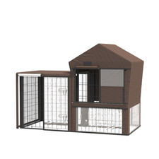 Rabbit Hutch Cover Brown