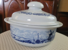 Vtg FREIBERGER PORZELLAN Blue