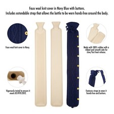 Long Hot Water Bottle With