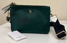 Paul's Boutique London Green Crossbody Bag with Adjustable Strap