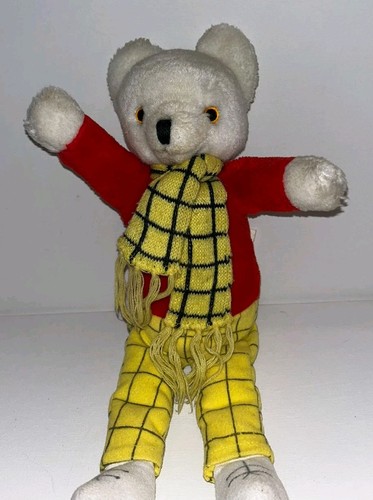 Vintage rupert the bear teddy - the,