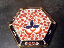 Hexagonal Antique 1920s Gaudy