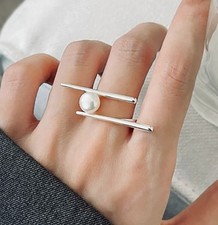 925 Silver Ring, Chunky