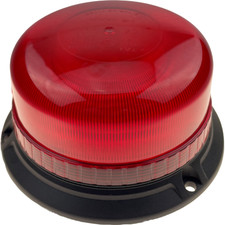 LED Red Compact Beacon 3 Bolt