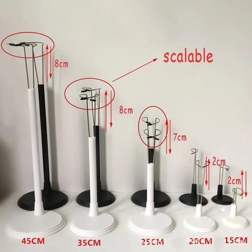 Sizes doll display stand - sizes,