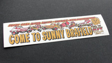 Brafield Stadium Sticker 1970's Hot Rod Stock Car Banger Racing *New*