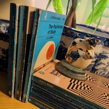 8x Blue Pelican Books -