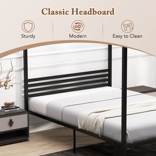 Modern poster canopy - modern, 4-poster
