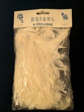 White Wedding Feathers Slim