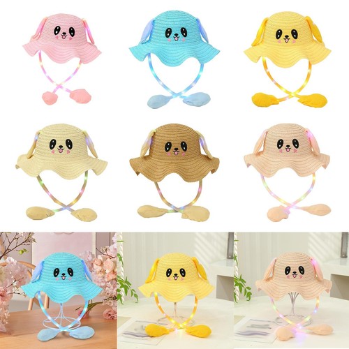 Kids bunny hat straw - kids,