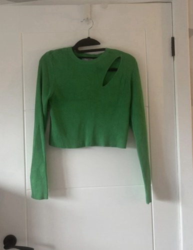 Green ribbed long - ribbed, crop