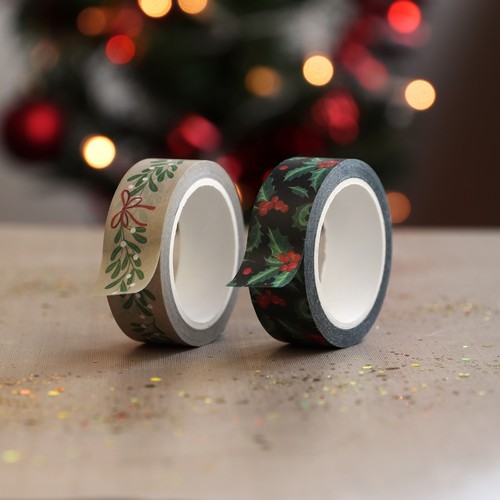 Christmas holly mistletoe - holly, &