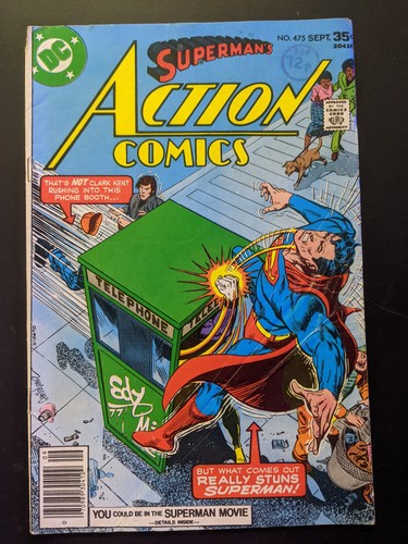 Action comics 475 dc - comics, #475,