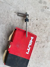 20 Hilti 10mm x200  Stainless Steel Solar Panel Hanger Bolts c/w Adapter Plates