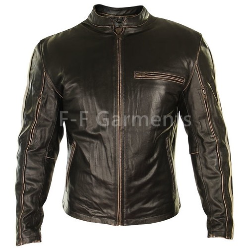 Mens biker vintage - vintage, distressed