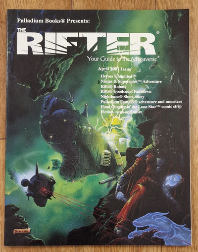 Rpg book the rifter - book,