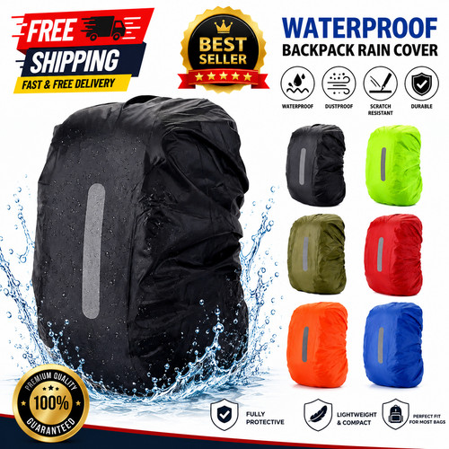 Waterproof backpack rain - rain, cover