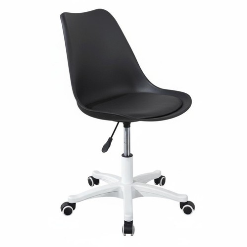 Clear rolling chair height - clear,