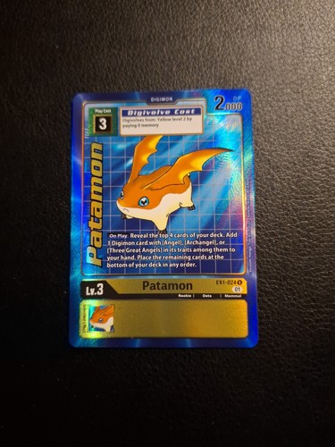Digimon tcg patamon - digimon,