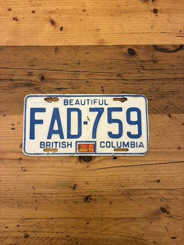 Vintage british columbia - british,