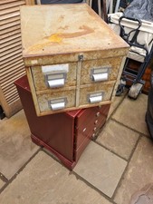 Metal Filing Drawers vintage 4