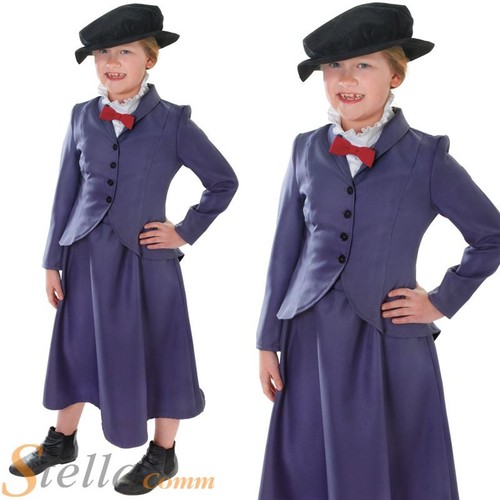 Girls nanny costume victorian - girls,