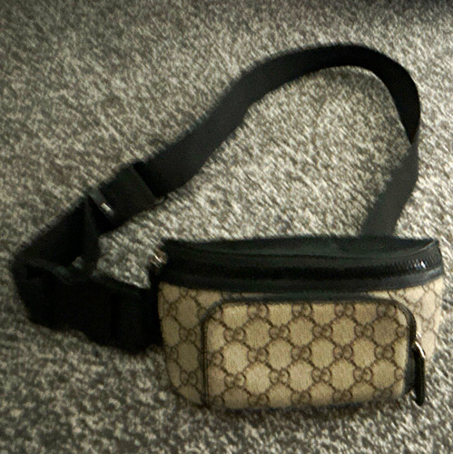 Gucci monogram beige bumbag - gucci, gg