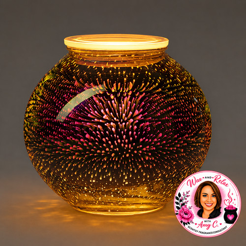 Scentsy stargaze wax warmer - stargaze, +