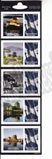 UNIVERSAL MAIL INTERNATIONAL POSTCARD STRIP OF STAMPS EILEAN DONAN CASTLE