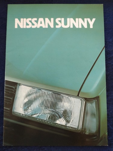 Nissan sunny brochure - sunny,
