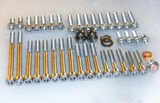 Honda NX250 1988-94 Engine Covers 49pcs Stainless Steel Allen Bolt & Nut Kit